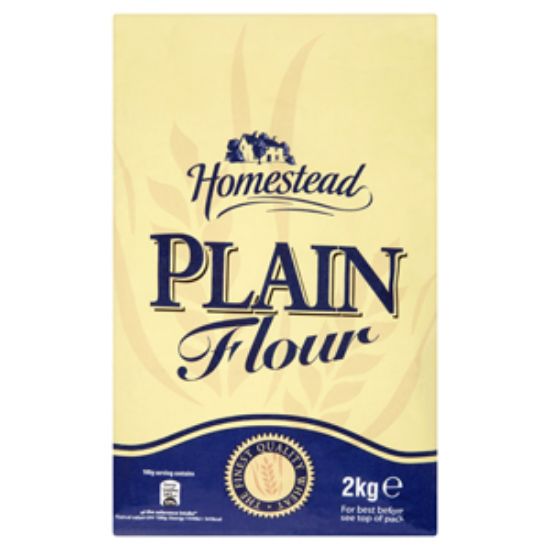 Picture of Homestead Flour Plain 2kg x8 